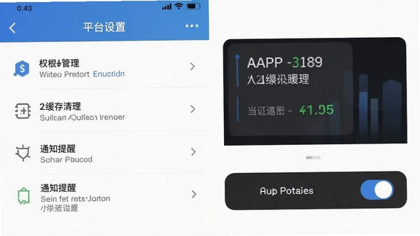 ̽��ƽ̨APP���ֻ��ϵ����ý����ͼ����ʾȨ�޹���������������֪ͨ���ѵ�ѡ��������࣬���н�����APP��������ɫģʽ�л���ť