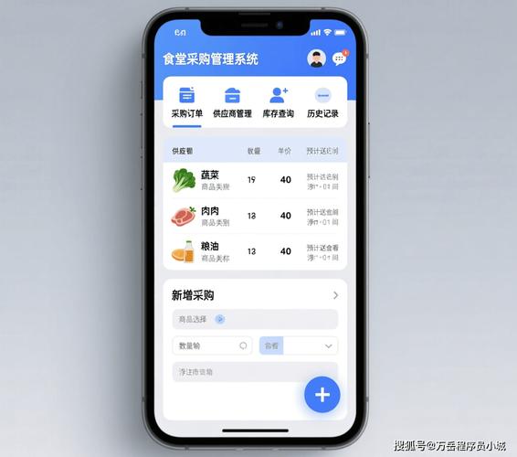 ��ʳ��-������Ӧ������ƽ̨һվʽ�ɹ�����չʾ�������ϰ��ֻ��µ�ʳ�����ͳ���