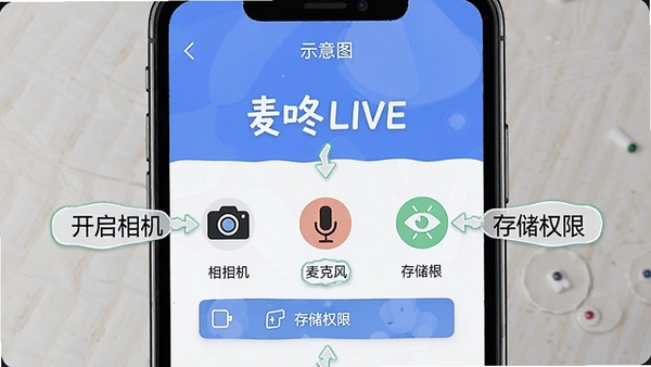 ����LIVE�ֻ���װȨ�����ý���ʾ��ͼ��չʾ��ο����������˷硢�洢Ȩ�ޣ������ע����