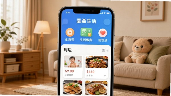 ������app���ܽ����ͼ��չʾ����ɷ�ҳ����ܱ��̼��б����ֻ���Ļ�г��������ķ���ͼ����̼ҿ�Ƭ������Ϊ��ܰ�ļҾӳ��������ֱ���������