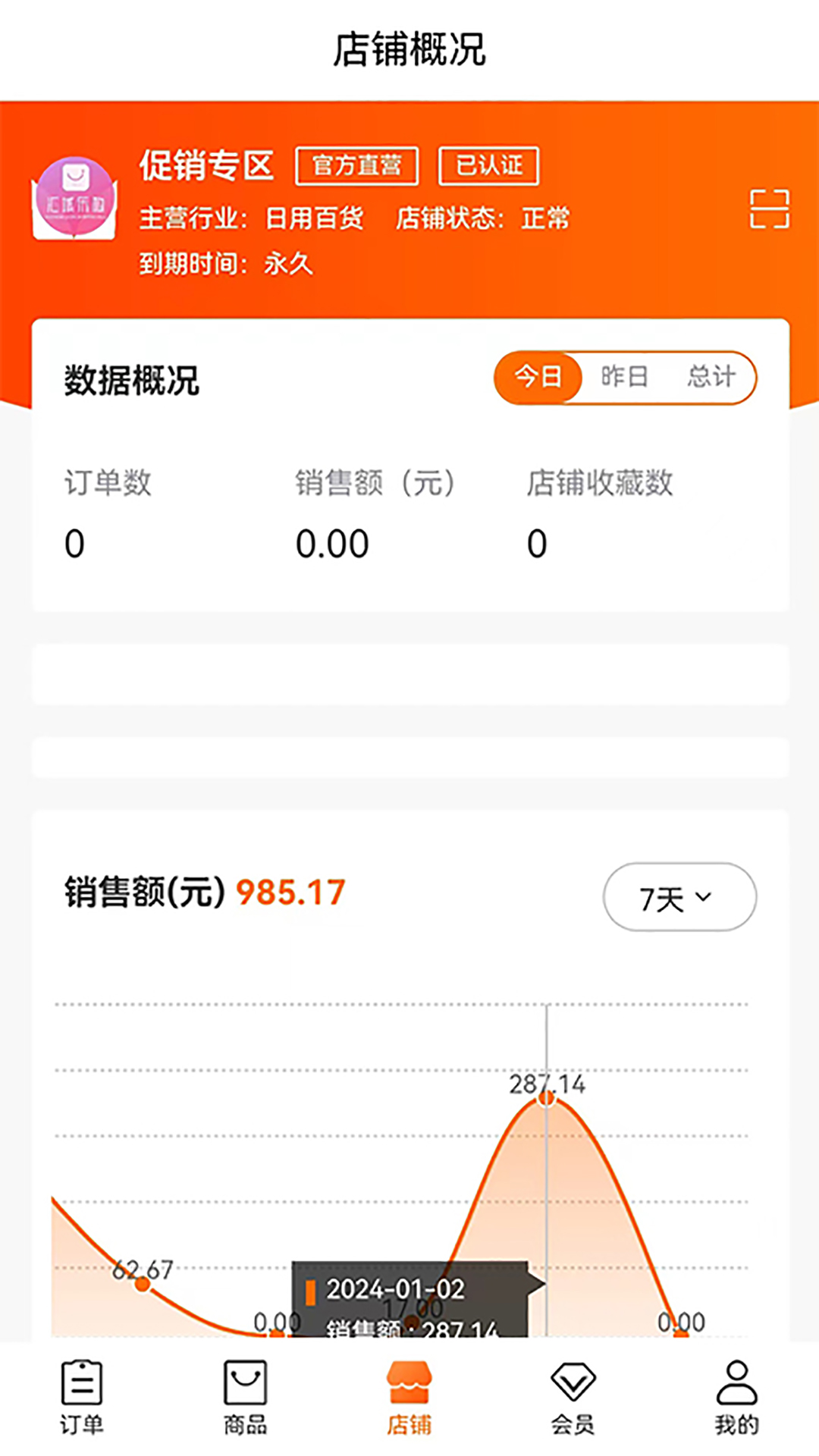 乐购商户版-门店经营好帮手截图