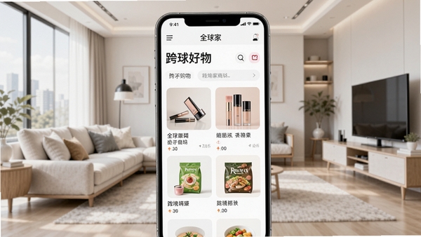 ȫ��Ҿ�ѡAPP��ҳչʾȫ����ﾫѡ�̳ǽ��棬�ֻ���Ļ�г��ּҾӡ���ױ��ʳƷ�ȶ��Ʒ����Ʒ������Ϊ�������ִ��Ҿӻ�����ͻ���羳�����ݸ�