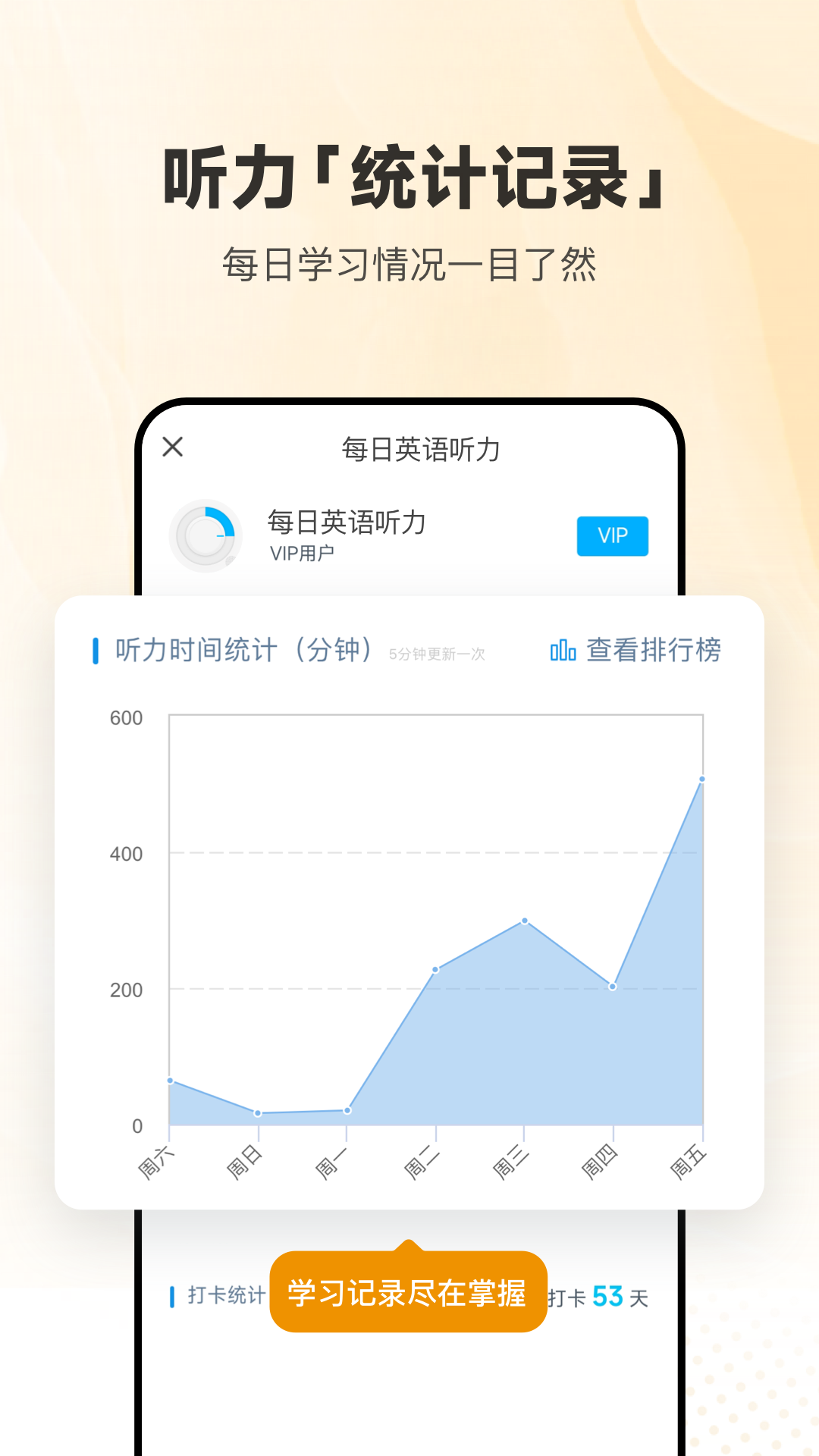 每日英语听力学习版-精听跟读学英语截图