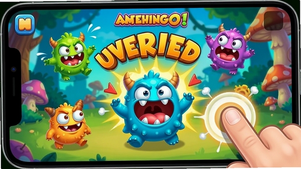 ��app��Ϸ���棺��ָ�����Ļ�Ͽɰ���С�������Ч��������Ȥ