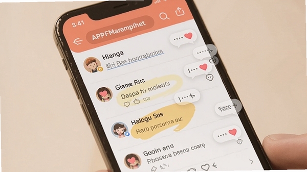 ����APP�����������棬�ֻ���Ļ��ʾ�û�������ظ��б����а��ĺ���������ͼ�꣬��Χ��ů����