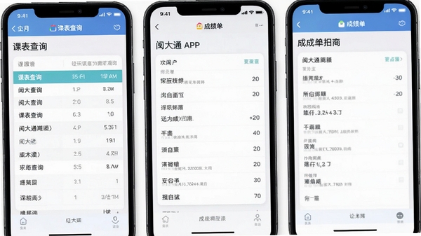 ����ͨAPP���ܽ����ͼ��չʾ�α���ѯ��ɼ���ҳ�棬����ɾ����࣬��������ֱ��