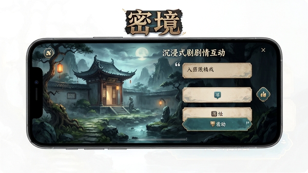 �ܾ�app����ʽ���黥������չʾ���ֻ���Ļ�г��ֹŷ糡����Ի�ѡ����澫�£���Χ��ǿ�����������ܾ���Ŀ��ʾ