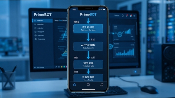 PrimeBOT��������չʾ�������Զ����������Ƽ�����ɫ�����ֻ���Ļ��ʾ��������