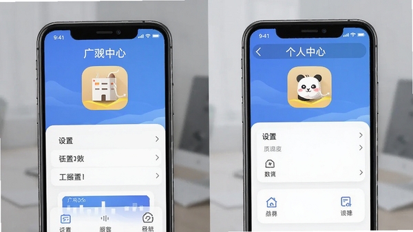 ���������ʹ�App�������Ľ��棬�ֻ�չʾ����ѡ���빦����ڣ����ֹ���