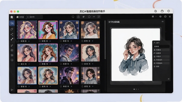 ���AI���ܻ滭����������������չʾ�����������������ģ����������ɻ滭����ģ��