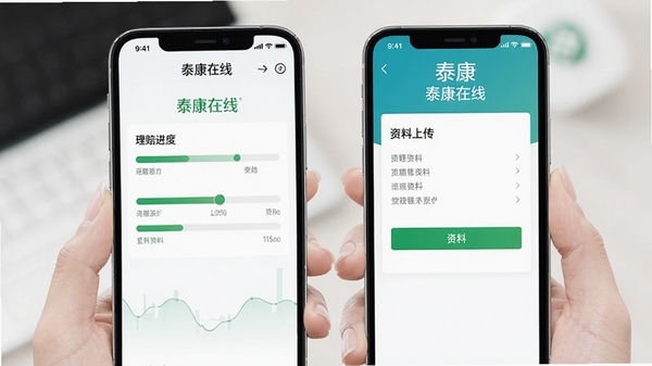 ̩������APP���������棬չʾ�ֻ���Ļ�ϵ�����������������ϴ�ҳ�棬����������������̩������Ʒ�Ʊ�ʶ�����ָ�Ч��ݵķ�������