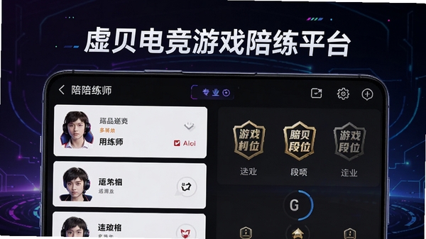 �鱴�羺��Ϸ����ƽ̨����ͼ��չʾ�ֻ�����������ʦ�б�����Ϸ��λ��ʶ������Ϊ�羺�����ɫ���䣬ͻ��רҵ��Ƽ���