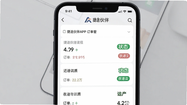 ��;���APP�������������ͼ��չʾ�����б���״̬��ǩ���ֻ���Ļ��д�����������ͻ����;���Ʒ�Ʊ�ʶ
