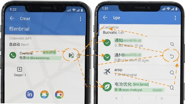 ����ʱ��APP��װȨ������ʾ��ͼ��չʾ��׿�ֻ�Ȩ�޹������棬��ע��������֪ͨ������Ż��ȹؼ�������