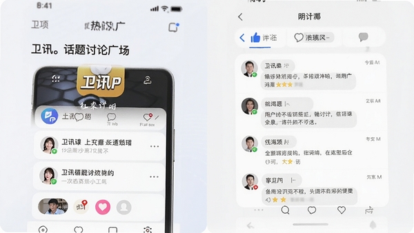 ��Ѷapp�������۹㳡���棬չʾ���Ż����б����û����ۻ������罻Ӧ�ó���������������