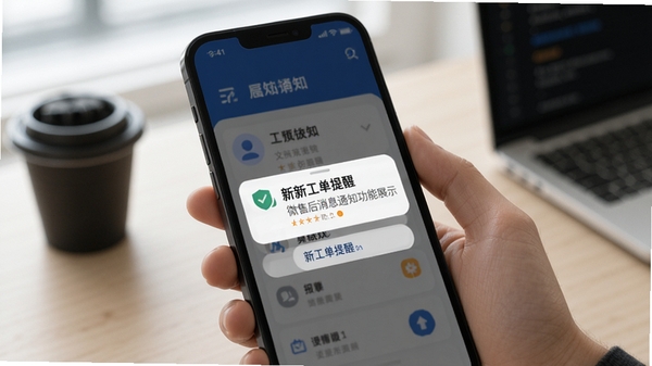 ΢�ۺ���Ϣ֪ͨ����չʾ���ֻ���Ļ�ϵ����¹�������