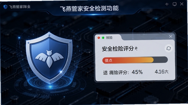 ����ܼҰ�ȫ��⹦�ܽ��棬����ͼ�����������չʾ������Ϊ��ɫ�Ƽ�������ͻ����ȫ��������