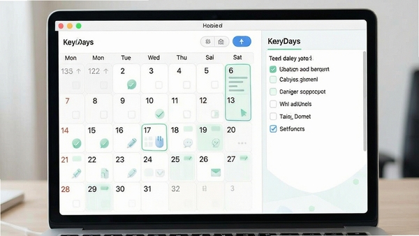 KeyDays��������չʾ��������ͼ������б���������·��