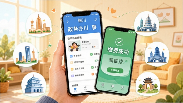 ��������APP���ܳ���չʾͼ��������һֻ�������ֻ�����Ļ��ʾ�������ҳ��ͽɷѳɹ���ʾ����Χ������������Ԫ��ͼ�꣬��ܰ����ķ����Χ���������µĲ廭���