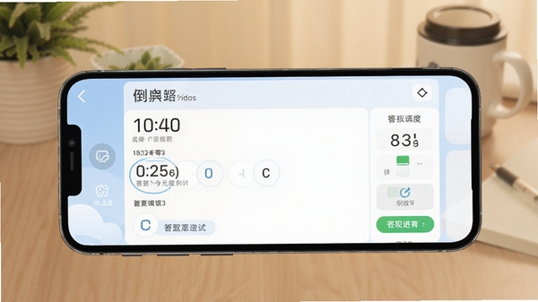 ���տ��Կ���APP���ֻ��ϵ�ģ�⿼�Խ����ͼ����ʾ����ʱ����Ŀѡ��ʹ��⿨���ȣ�����Ϊ��͵�ѧϰ����