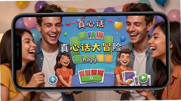 ���Ļ���ð��happy��Ϸ�������չʾ���ֻ���Ļ��ʾɫ���ͷ׵ľۻ���Ϸ��������Χ�л�Ц�������ˣ���Χ�������