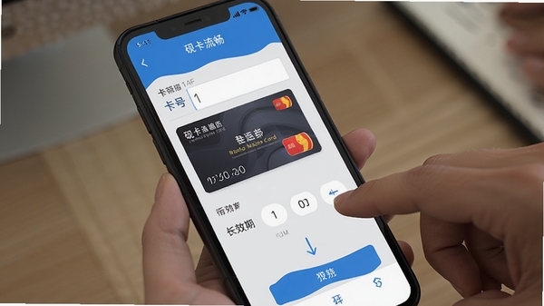 砚卡应用在手机上运行流畅,用户正在添加一张新的会员卡,界面显示卡号输入框和有效期选择器,操作步骤清晰直观