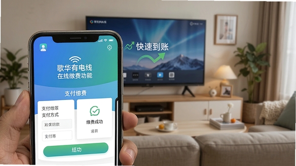 �軪����APP���߽ɷѹ��ܽ��棬չʾ֧����ʽѡ��ͽɷѳɹ�ҳ�棬�ֻ���Ļ��д������Ϊ�������ӳ�����ͻ�����ٵ����ص㣬�������Ƹ軪���������ɼ�