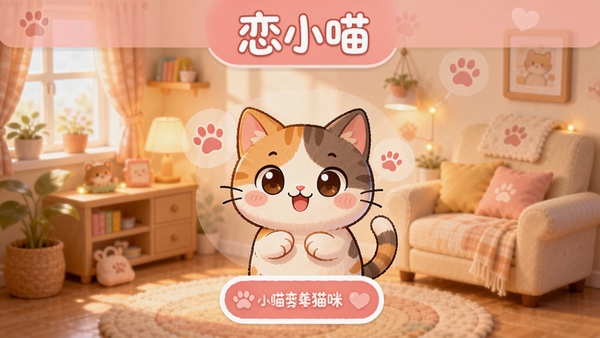 ��С������è����棬�ɰ���ͨè��ȴ���ѡ�У���ܰ���䱳��������������С�������ڻ����Ϸ�