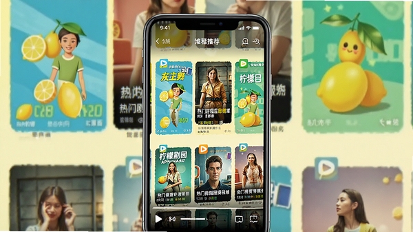 ���ʾ糡APP������չʾ���ֻ���Ļ�г������Ŷ̾��Ƽ�����ǽ��ɫ���������£�����Ԫ�ص�׺�������̾粥�Ž��棬���廭�ʣ��ִ���ԼUI��Ʒ��