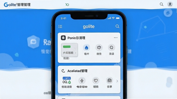 GoLiteӦ�ù�������������չʾ����������Ʒ����ɫ���������ֻ���Ļ��ʾ�ڴ���������������������ģ�飬���ֱ��