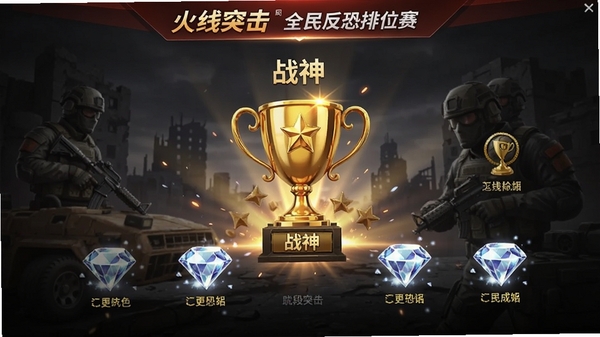 ����ͻ��֮ȫ�񷴿���λ�����������ʾ��Ҷ�λ����Ϊս�񣬽�ɫ��������ʯ������ҫ��Ļ