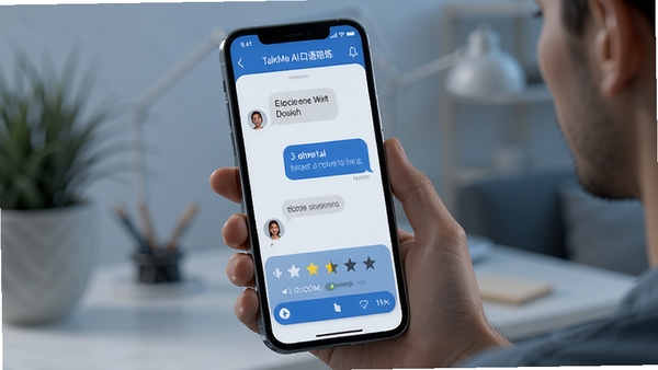 TalkMe AI����������������չʾ���û���AI����Ӣ��Ի���ϰ���ֻ���Ļ��ʾ�Ի����ݺͷ������֣��Ƽ�����ɫ��������ִ����