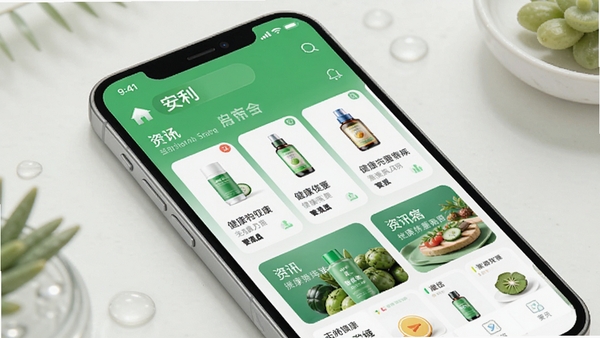 ����APP�ٷ�����չʾͼ���ֻ���Ļ�г��ֽ�����Ʒ�̳�����Ѷҳ�棬������ɫ�����ִ���Լ��񣬸����ʸ�