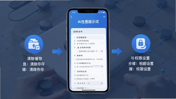 ����APP����������ͼAI��ͼ��ʾ�ʣ��ֻ���Ļչʾ���������Ȩ�����ò��裬������˵�ͼ��ָ������ƽ����Ʒ�񣬿Ƽ���ɫ��