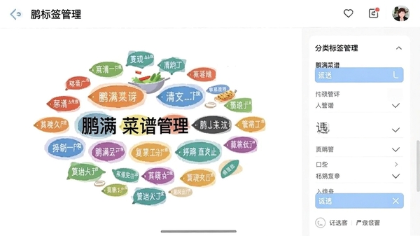 �������׹���APP�����ǩ����ҳ�棬��ɫ��ǩ����ɸѡ��壬���UI���