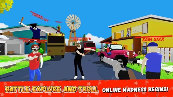 ����������������ɳ����Ϸ(Dude Theft Wars)��ͼ1