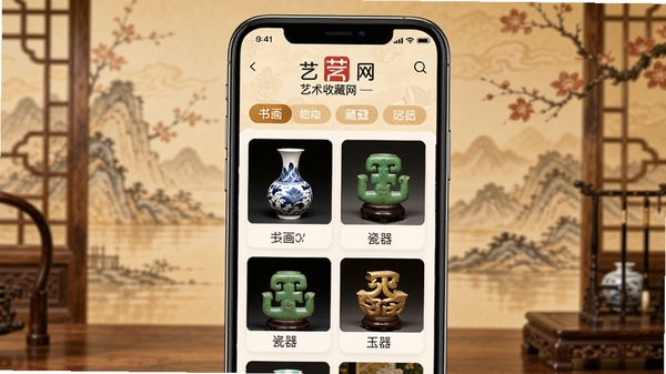 �����ղ���APP����չʾ���ֻ���Ļ�г����黭�������������Ȳ�Ʒ�����б�������Ϊ�ŵ���ʽ���ɫ����ů���£�ͻ�������ղ���Ʒ�Ʊ�ʶ