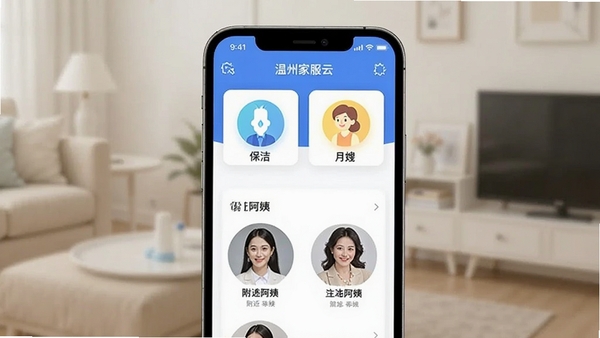 ���ݼҷ���APP��ҳչʾ����ƥ�����������Ա�Ľ��棬�ֻ���Ļ�г��ֱ��ࡢ��ɩ�ȷ���ͼ���븽������ͷ���б�