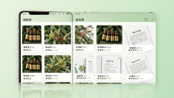 ������App��ҵ�زĿ����չʾ���ֻ���Ļ�г��ַ��������ͼ�Ŀ�Ƭ���������Ͳ�ƷͼƬ����ҵ�����ĵ�����������ˬרҵ������Ϊ������ɫ���䣬ͻ���ƶ��˰칫����