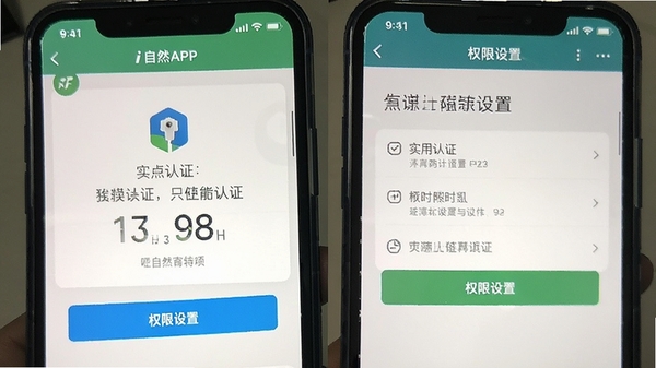 i��ȻAPP���������ͼ��չʾʵ����֤������Ȩ������ҳ�棬�ֻ���Ļ������ʾ��������ʾ
