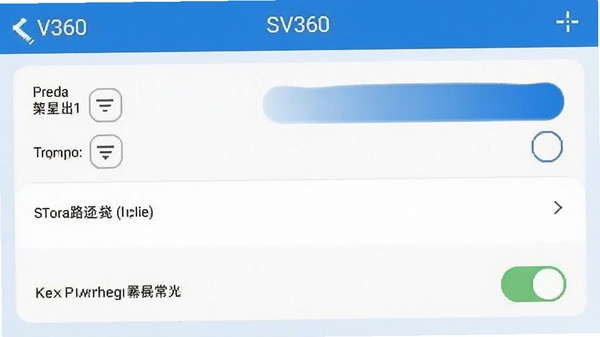 SV360�������ֻ��ϵ���ȫ����Ƶʱ�����ý����ͼ����ʾ�ֱ���ѡ�񡢴洢·���ͱ�����Ļ�������أ���������ɫ�Ͱ�ɫΪ��