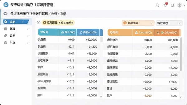 ��ά�ʽ�����������Ŀ�������棬����չʾ��Ӧ��Ӧ���˿���ͻ�Ӧ���˿���ϸ�������������ѱ�ʶ