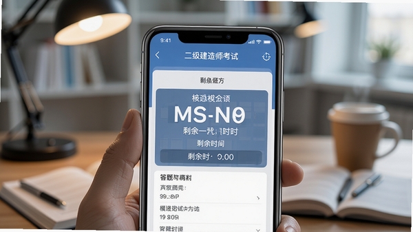 ��������ʦ����APPģ�⿼�Ե���ʱ���棬�ֻ���Ļ��ʾ���⿨��ʣ��ʱ�䣬����Ϊרעѧϰ��Χ������������