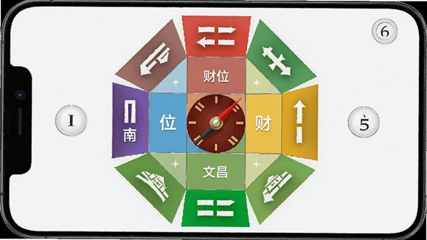 ��ˮ��λָ���뼪�׷�λ��ѯ���棬�ֻ���Ļ��ʾ���ԾŹ���ÿ�����ӱ�ע��ͬ��ɫ�����֣��硰��λ�����Ĳ�������������׶�