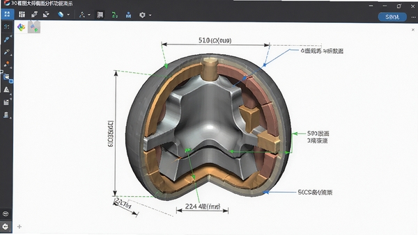 3D��ͼ��ʦ�������������ʾ��ģ�ͱ��ʿ���ʾ�ڲ��ṹ�����в�����ע�ߣ�����רҵ���
