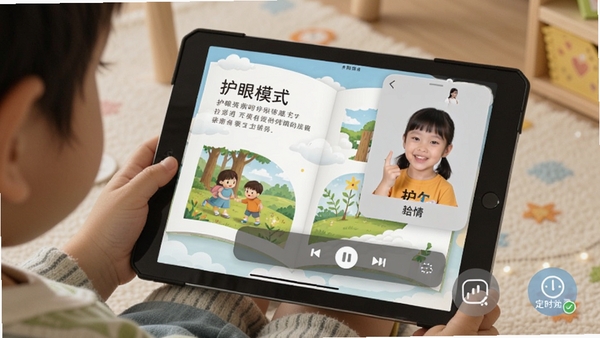 �汾�������ڶ�ͯ����ʹ��ƽ���Ķ��汾�ĳ���������չʾ�����汾��ҳ�������������Ž��棬ͻ������ģʽ�Ͷ�ʱ����ͼ��