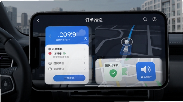 ����Լ��˾��APP���ܽ��棬չʾ�������͡�������ͼ������ͳ�ƺ���������ͼ�꣬������Ƽ���ǿ