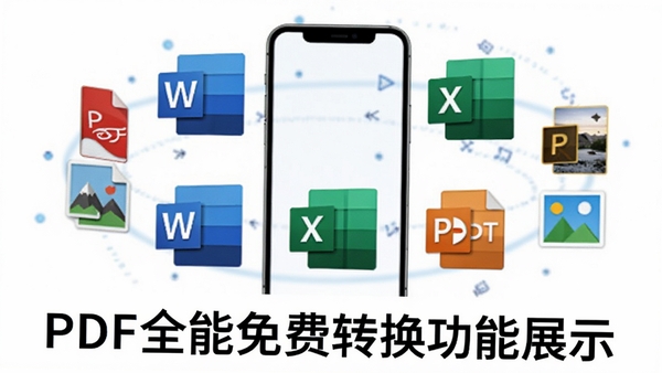 PDFȫ�����ת������չʾͼ��������ͬʱ����PDF��Word��Excel��PPT��ͼƬ�ȶ��ָ�ʽͼ��Χ���ֻ����У�����ȫ��ת����λ���������Ʊ�ע�ڻ����·�