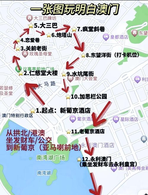 澳门出行-智慧旅游导航助手 澳门自由行导航软件实测体验全流程
