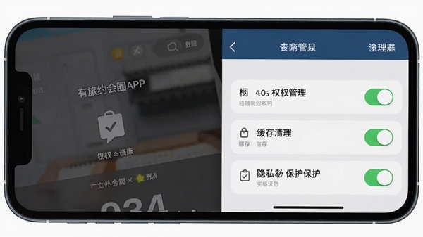 ����Լ��ȦAPP���ֻ��ϵ����ý����ͼ��չʾȨ�޹�����������������˽����ѡ��ֻ���Ļ��д������չʾ�����״̬